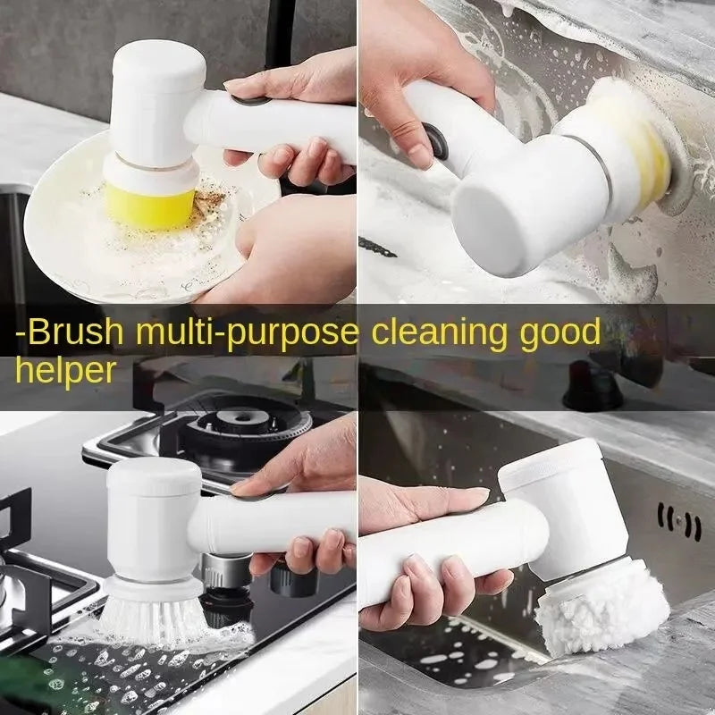 Electric kitchen brush