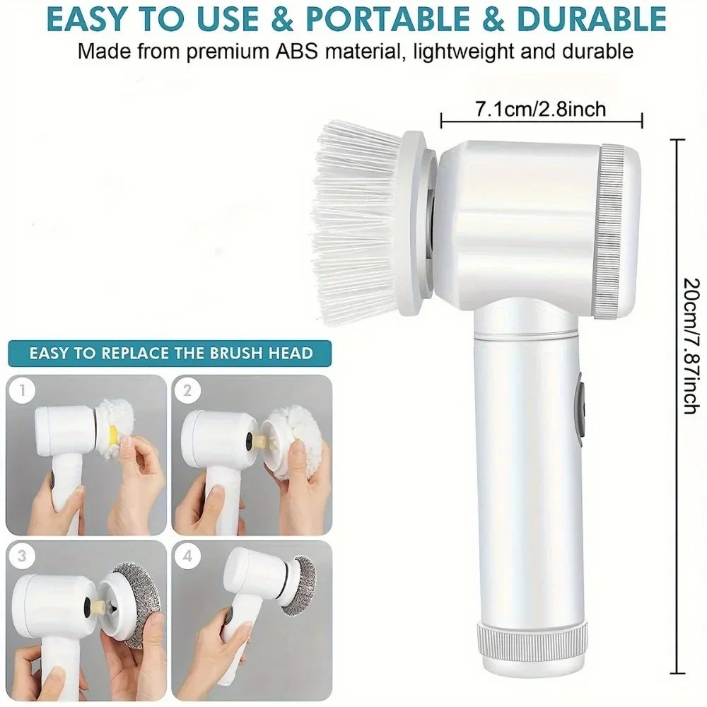 Electric kitchen brush