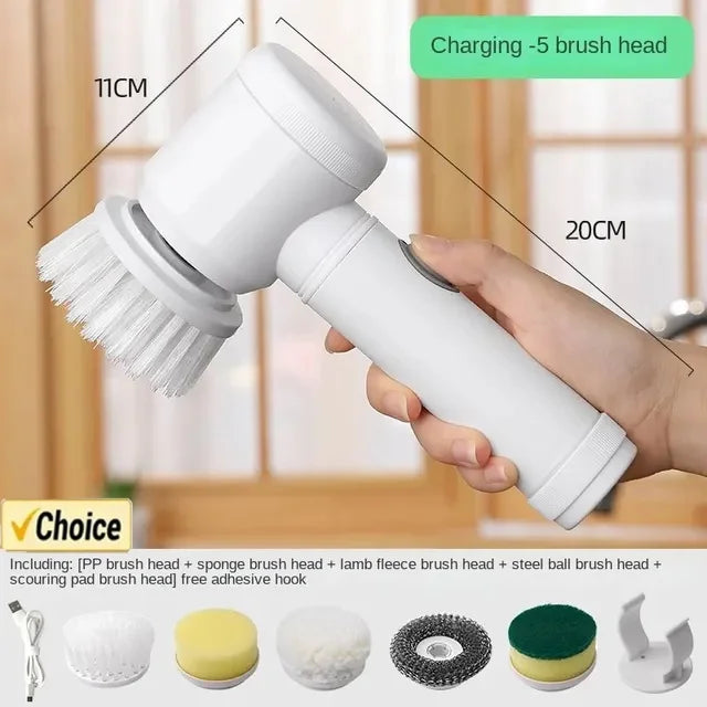 Electric kitchen brush